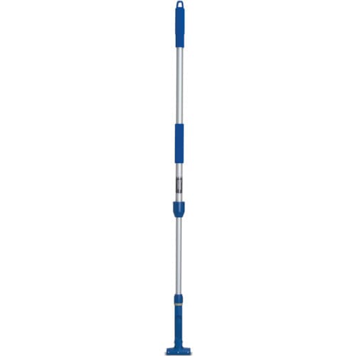 テラモト　ＦＸハンドルアルミ伸縮柄　１１１０～１８００ｍｍ　ブルー　CL-374-100-3