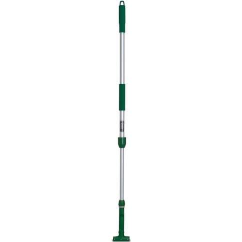 ■テラモト　ＦＸハンドルアルミ伸縮柄　１１１０～１８００ｍｍ　グリーン　CL-374-100-1