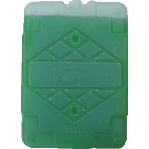 ■イノアック　保冷剤　容器５００ｇ　‐１１℃　緑　２５×１４０×１９５ｍｍ　CAH-500-11