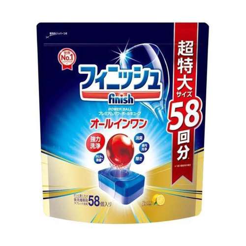 レキット　フィニッシュ　オールインパワーキューブ５８Ｐ