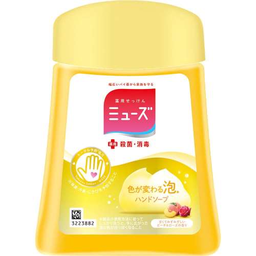 レキット　ミューズノータッチ付替ボトルピーチアンドローズ　２５０ｍｌ