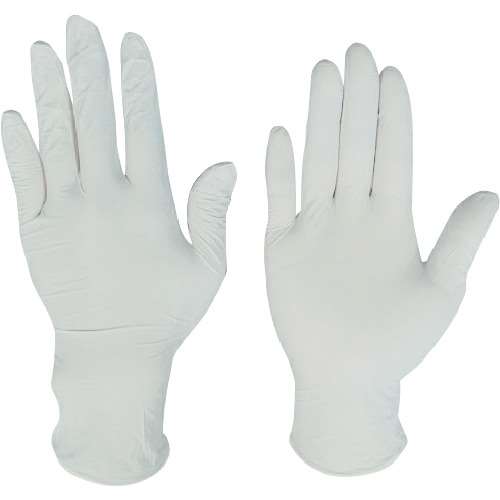 ■川西　ニトリル使いきり手袋粉無２５０枚入ホワイトＳサイズ 2060WS