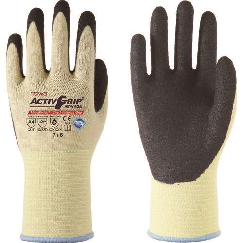 ■トワロン　耐切創手袋　ＡｃｔｉｖｅＧｒｉｐ　ＡＴＡ５３４　Ｓ 534S