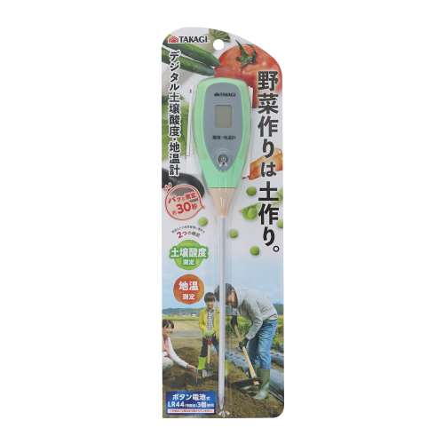 高儀　デジタル土壌酸度計　ＰＨ　地温