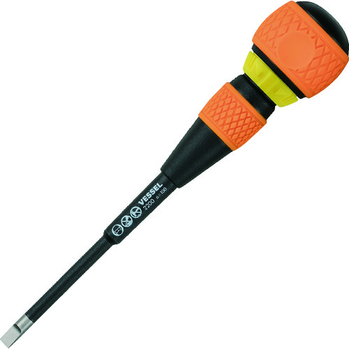 ベッセル　ボールラチェットドライバー　２２００（‐）６×１００ 22006100