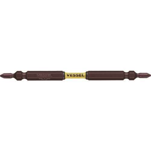 ベッセル　サキスボスリムトーションビットＳＤＴ　２本組（両頭）＋１×１１０ｍｍ SDT141110