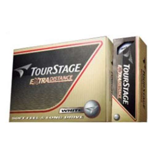 BRIDGESTONE(ブリヂストン) ゴルフボール TOURSTAGE エクストラディスタンス 1ダース( 12個入り) ホワイト TEWX