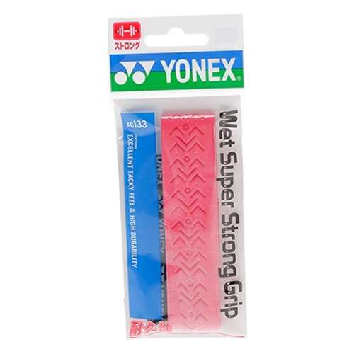 ヨネックス(YONEX) テニス バドミントン グリップテープ ウェットスーパーストロンググリップ (1本入り) AC133 ワインレッド