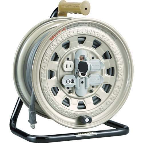 ハタヤ　温度センサー付コードリール　単相１００Ｖ３０Ｍ　アース付　GT301KXS