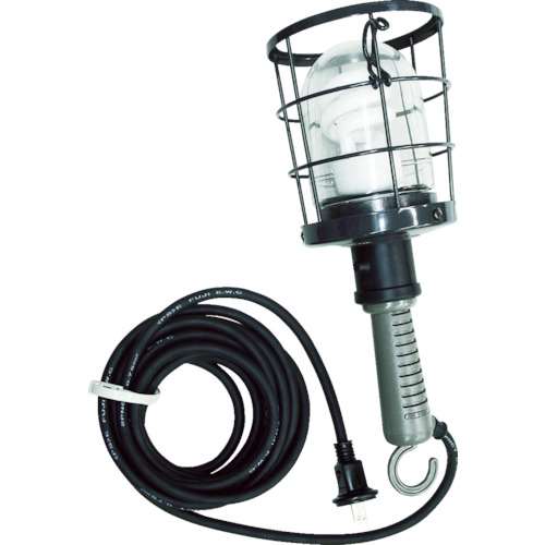 ■ハタヤ　防雨型蛍光灯ハンドランプ　単相１００Ｖ　１０Ｗ　電線１０ｍ付　CWF10D