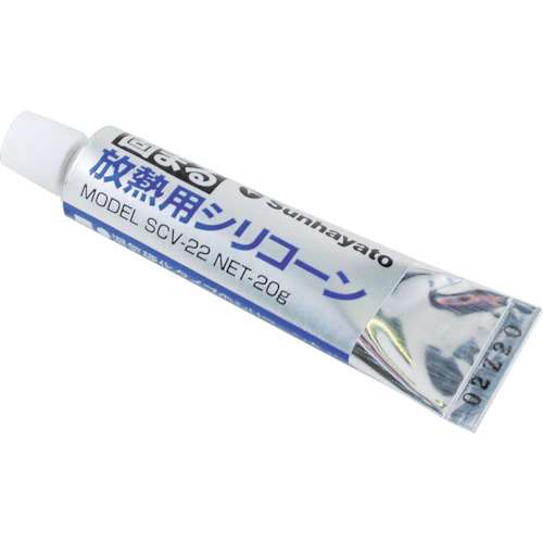 サンハヤト　１液型室温硬化タイプ固まる放熱用シリコン　SCV-22