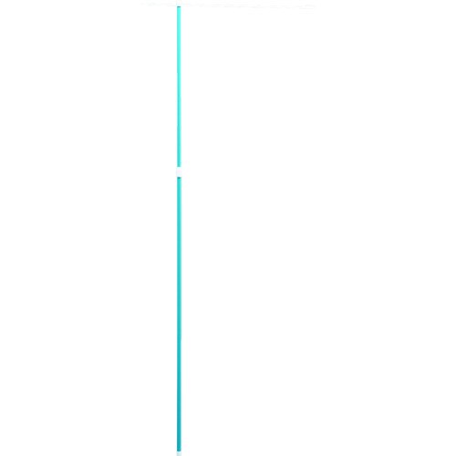 ■緑十字　のぼり用ポール（のぼり竿）　青　全長１６００～２９００ｍｍ　２段伸縮式 255100