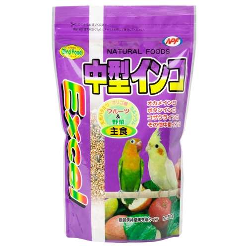 エクセル　中型インコ　５００ｇ