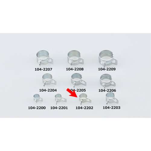 キジマ (KIJIMA) ホース パワーバンド8mm 5個SET 104-2202