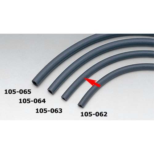 キジマ (KIJIMA) 耐油ホース2層管 内径5.0mm/1mグレー 105-063