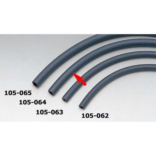キジマ (KIJIMA) 耐油ホース2層管 内径6.0mm/1mグレー 105-064