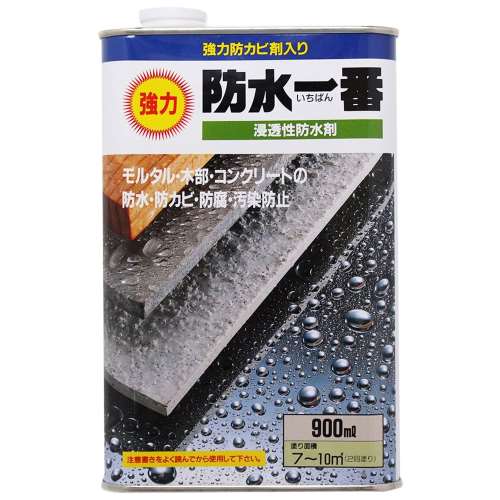 日本特殊塗料　ｎｉｔｔｏｋｕ　強力防水一番　浸透性防水剤　９００ｍｌ