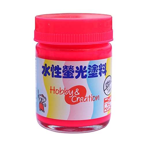 ニッペ　水性蛍光塗料　２５ＭＬ　ピンク