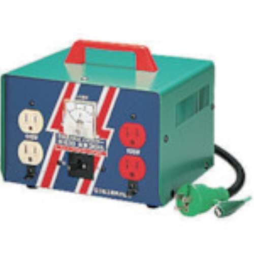 日動工業 昇圧専用トランス 標準型（連続定格） 3KVA 3芯タイプ アース付 M-E30