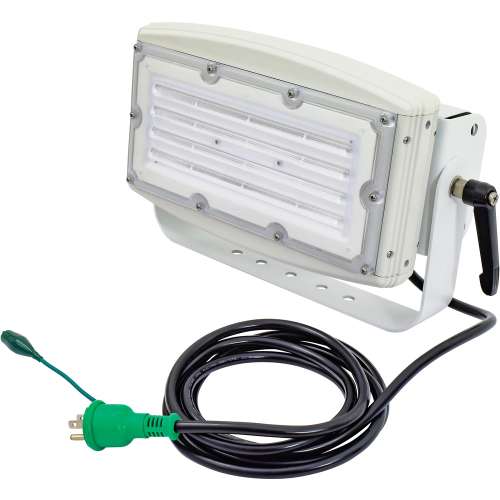 日動工業 スクエアライト100W 電源装置一体型 昼白色 投光器型 ワイド LEIS-100D-JW50K