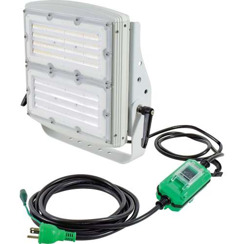 日動工業 スクエアライト200W 電源装置一体型 昼白色 調光式 LEIS200DIMJW50K