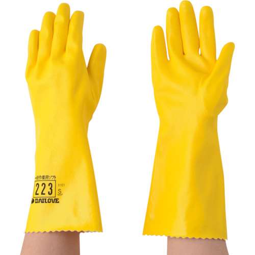 ■ＤＡＩＬＯＶＥ　耐溶剤用手袋　ダイローブ２２３（Ｓ） D223S
