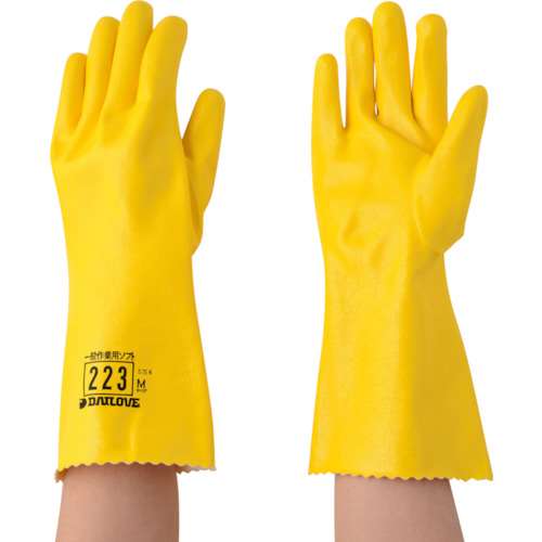 ■ＤＡＩＬＯＶＥ　耐溶剤用手袋　ダイローブ２２３（Ｍ） D223M