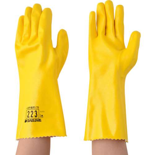 ■ＤＡＩＬＯＶＥ　耐溶剤用手袋　ダイローブ２２３（ＬＷ） D223LW