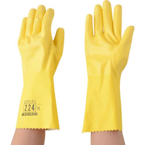 ■ＤＡＩＬＯＶＥ　耐溶剤用手袋　ダイローブ２２４（Ｍ） D224M