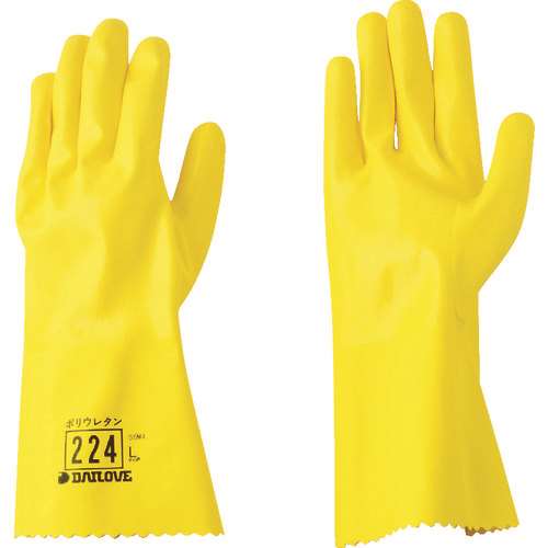 ■ＤＡＩＬＯＶＥ　耐溶剤用手袋　ダイローブ２２４（Ｌ） D224L