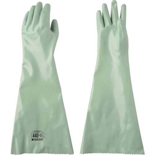 ■ＤＡＩＬＯＶＥ　耐溶剤用手袋　ダイローブ４４０‐５５（Ｌ） D44055L