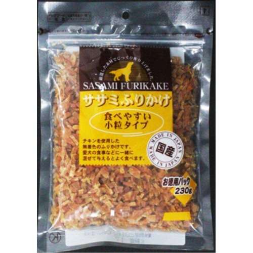 九州ペット　ＶＡふりかけ　鶏ささみ小粒タイプ　２３０ｇ