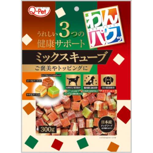 九州ペット　わんパクッ　ミックスキューブ３００ｇ