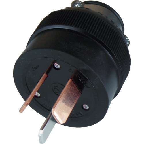 ■アメリカン電機　平刃形　ゴムプラグ　３Ｐ６０Ａ２５０Ｖ　R552