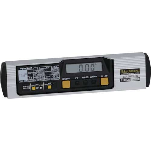 ■エビスダイヤモンド　磁石付デジタルレベル　２６０ｍｍ　ED26DGLMN
