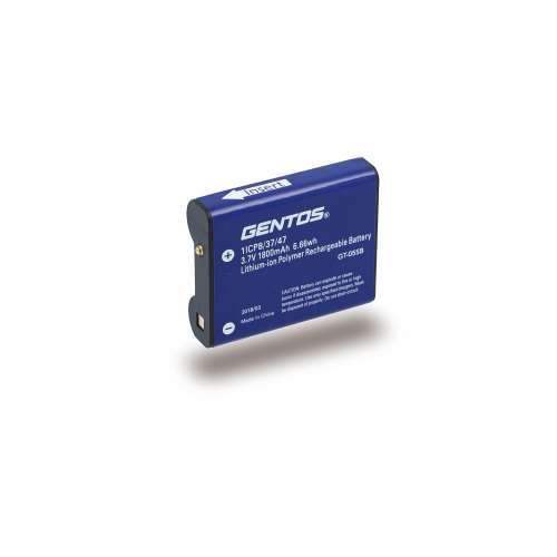 ＧＥＮＴＯＳ　ヘッドライト専用リチウム充電池　ＧＴ‐０５ＳＢ