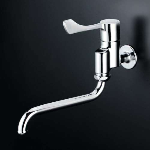 KVK ワンタッチハンドル付自在水栓　K1800 取付ネジＰＪ1/2（呼び系13）
