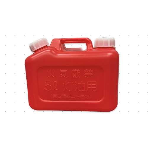大澤ワックス　灯油缶５Ｌ　赤　ＸＴ‐５Ｒ