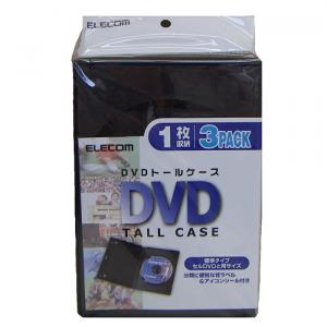 エレコム DVDトールケース CCD-DVD01BK