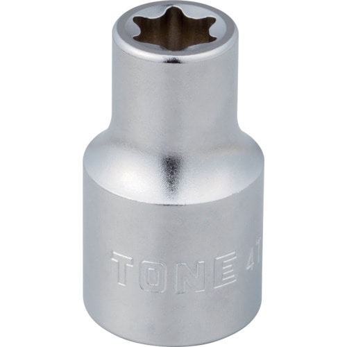 ■ＴＯＮＥ　Ｅ型トルクスソケット　呼びＮＯ．Ｅ１２　差込角１２．７ｍｍ 4TXE12