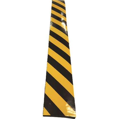 ■日東エルマテ　ＮＥＷトラクッション　厚手タイプ　３０ｍｍ×１００ｍｍ×１ｍ　黄／黒 TR100130T