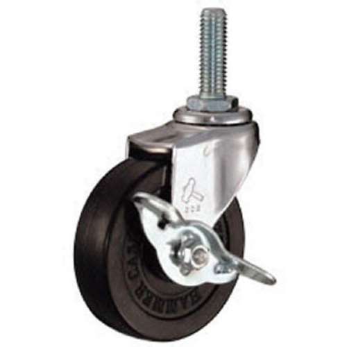 ハンマー　Ｅ型ねじ式　自在ＳＰ付　ゴム車　７５ｍｍ　Ｍ１２ＸＰ１．７５　415EAR75BAR01