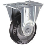ハンマー　固定式ゴム車輪　１００ｍｍ 420SRR100BAR01