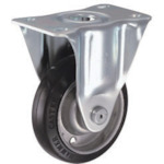 ■ハンマー　固定式ゴム車輪　１２５ｍｍ 420SRR125BAR01