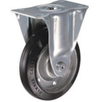 ハンマー　固定式ゴム車輪　１５０ｍｍ 420SRR150BAR01