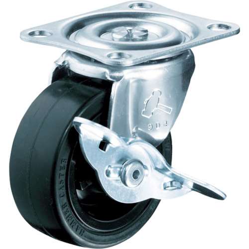 ハンマー　Ｇ型　自在ＳＰ付　ゴム車　６５ｍｍ　415GR65BAR01