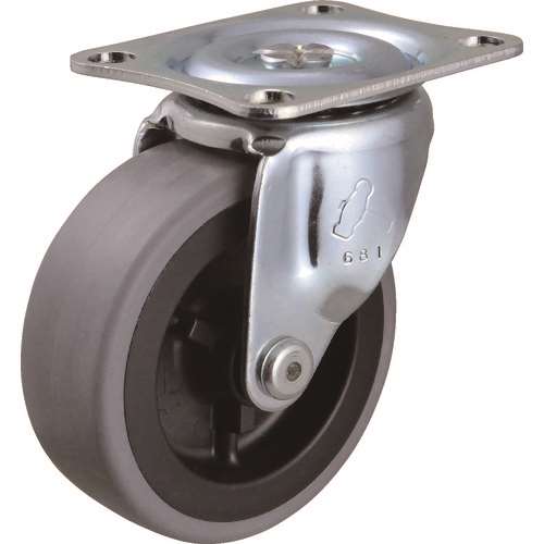 ハンマー　旋回式エラストマー車輪（ＰＰホイール）７５ｍｍ 420GL75BAR01