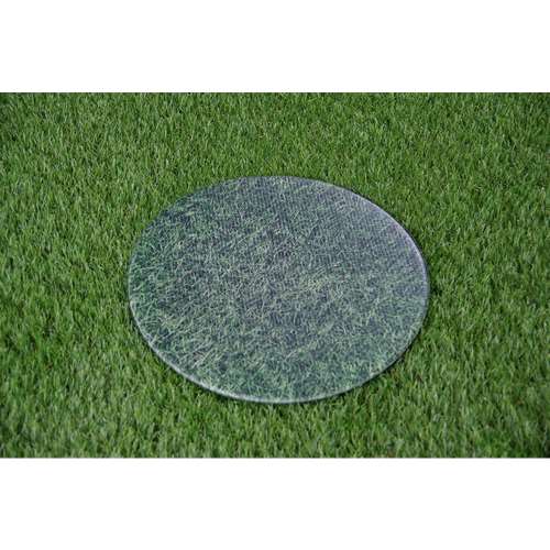 イケヒコ・コーポレーション(IKEHIKO)　チェアパッド PVC使用 芝生 約38cm丸 円形 裏:すべりにくい　「PVCチェアパッド」