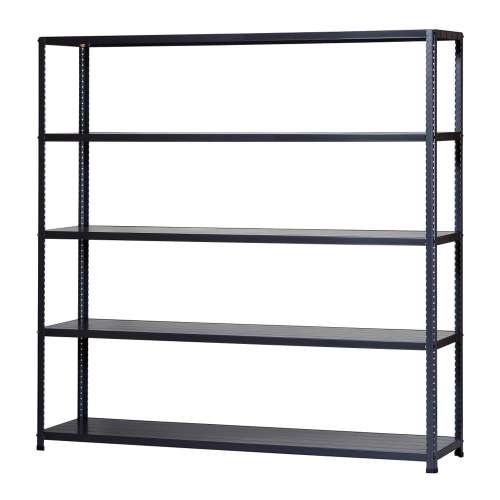 ダイソー スチールラック5段 JF‐4 ネオブラック