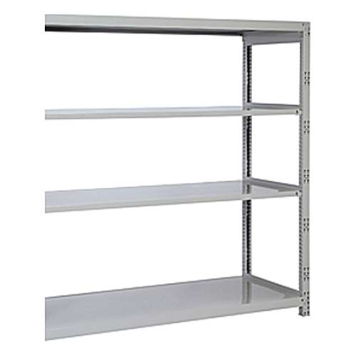 ダイソー ３ＮＣＲ連結用中量ラック　Ｔ３ＮＣＲ８４６０‐４Ｒ　ＴＷ 幅120×奥行60×高さ240ｃｍ テクノホワイト（オフホワイト） 【アングル棚 スチール棚】